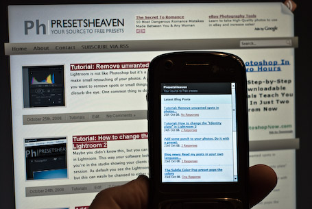 PresetsHeaven goes mobile